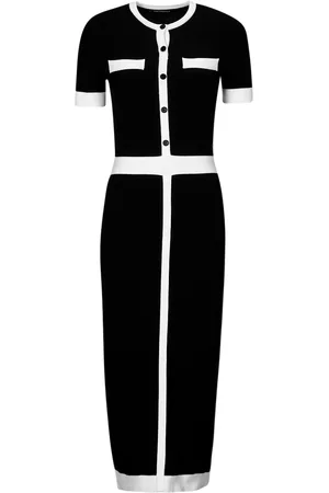Karl Lagerfeld Abito Lunghi CLASSIC KNIT DRESS