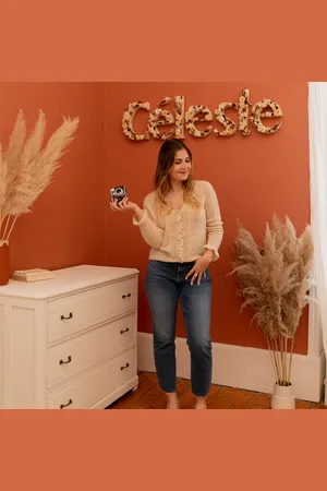 Celeste Gilet / Cardigan BERGAMOTE