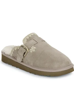 Mou Scarpe SUEDE SHEEPSKIN CLOG ESKIMO