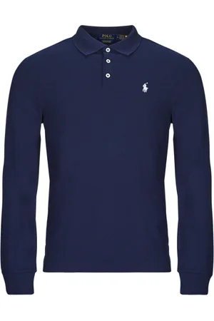 Ralph Lauren Polo maniche lunghe POLO COUPE AJUSTEE SLIM FIT EN COTON STRECH MESH