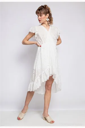 Fashion brands Abito corto U5233-BLANC