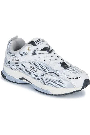 Mercer Amsterdam Sneakers basse THE RE-RUN WHITE SILVER