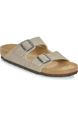 Birkenstock Scarpe Arizona SYN DesDust GrTaupe/Brown VEG