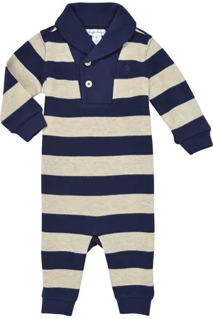 Ralph Lauren Tute / Jumpsuit SHAWL COVERL-ONE PIECE-COVERALL