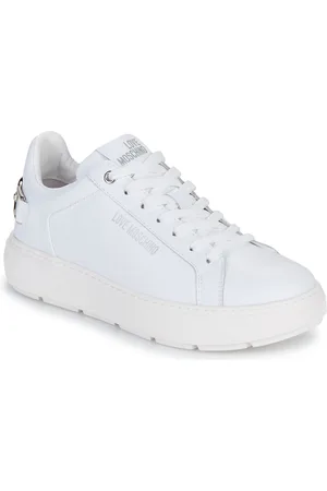 Moschino Sneakers basse LOVE CHAIN-STRAP SNEAKER