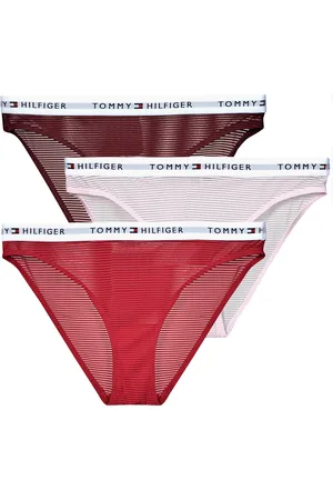 Tommy Hilfiger Culotte e slip 3 PACK MESH BIKINI X3