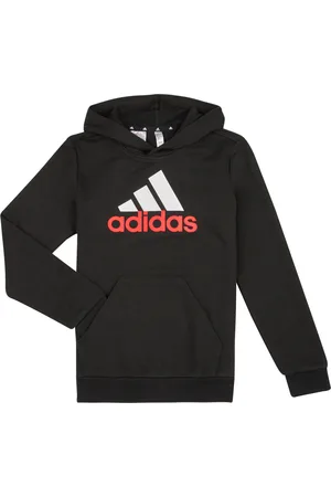 adidas Felpa Essentials Two-Colored Big Logo Cotton Hoodie