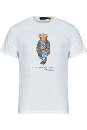 Ralph Lauren T-shirt T-SHIRT POLO BEAR AJUSTE EN COTON