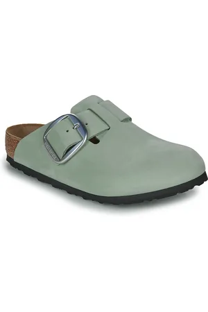 Birkenstock Scarpe Boston Big Buckle LENB Pure Sage