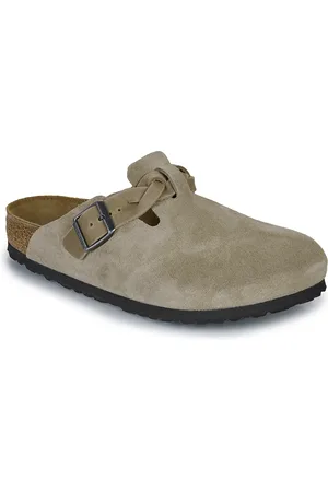 Birkenstock Scarpe Boston Braided LEOI/LEVE Taupe