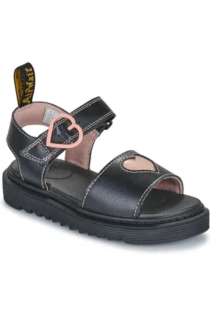 Dr. Martens Sandali bambini Marlowe Hearts J Black+Powder Pink