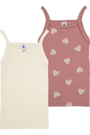 Petit Bateau Top 2 CHEMISES BRETELLES