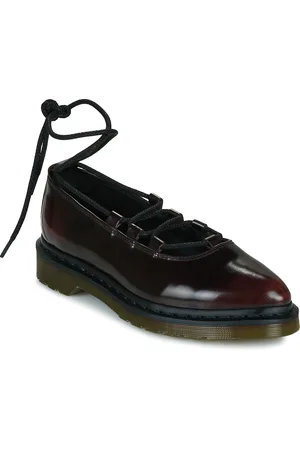 Dr. Martens Ballerine Elphie II Lace Up Cherry Red Arcadia