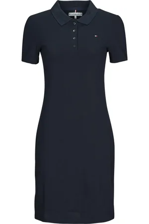 Tommy Hilfiger Abito corto 1985 SLIM PIQUE POLO DRESS SS
