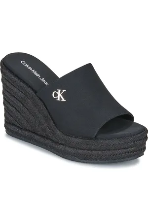 Calvin Klein Sandali WEDGE ROPE SLIDE MG