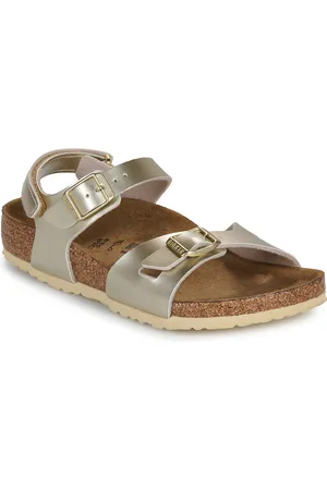 Birkenstock Sandali bambini Rio AS Kids BF Electric Metallic Gold