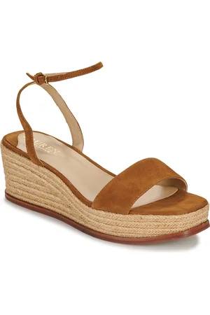 Ralph Lauren Sandali LEONA-ESPADRILLES-WEDGE
