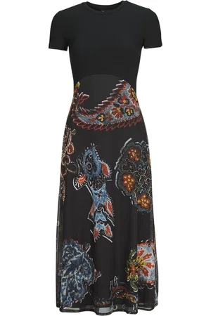 Desigual Abito Lunghi PAISLEY MESH LACROIX