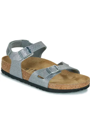 Birkenstock Sandali bambini Rio AS Kids BF Sparkling Silver