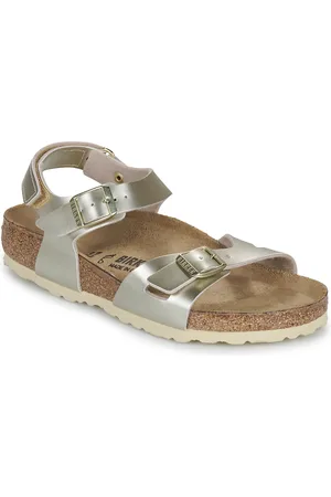 Birkenstock Sandali bambini Rio AS Kids BF Electric Metallic Gold