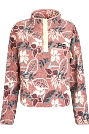 Columbia Felpa HELVETIA II PRINTED CROPPED HALF SNAP FLEECE