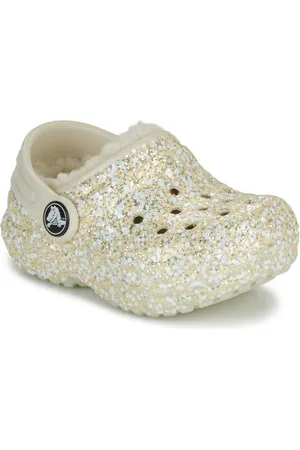 Crocs Scarpe bambini Classic Lined Glitter Clog T