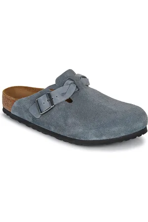 Birkenstock Scarpe Boston Braided LEOI/LEVE Basalt Gray