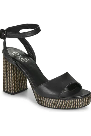 Exe Sandali 691-ANCONA-LEATHER-BLACK
