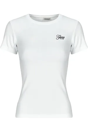 Guess T-shirt SS CN SNAP EMBRO SLIM TOP