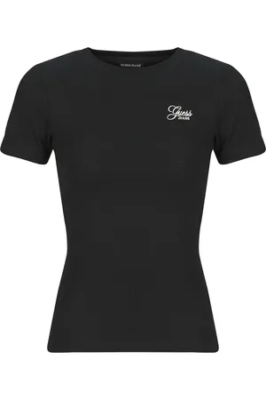 Guess T-shirt SS CN SNAP EMBRO SLIM TOP
