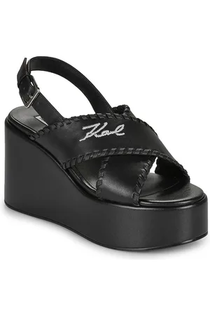 Karl Lagerfeld Sandali WENDY Whipstich Kross Strap