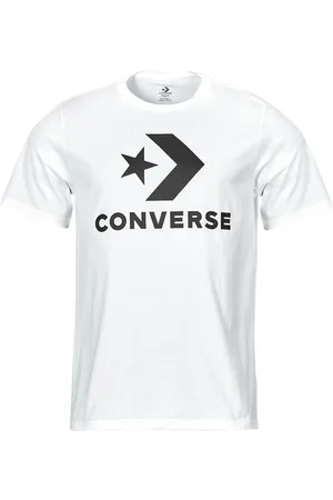 Converse T-shirt STAR CHEVRON TEE WHITE