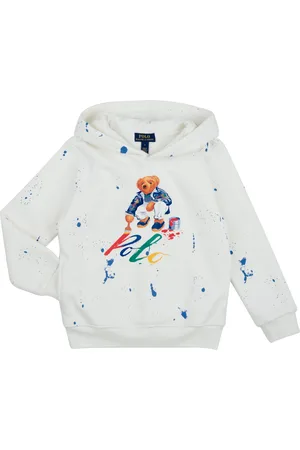 Ralph Lauren Felpa BEAR PO HOOD-KNIT SHIRTS-SWEATSHIRT