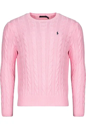 Ralph Lauren Maglione PULL COL ROND EN MAILLE TORSADEE