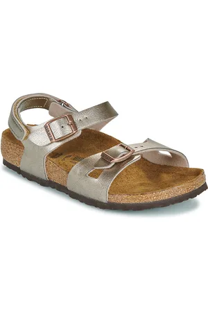 Birkenstock Sandali bambini Rio AS Kids BF Graceful Taupe