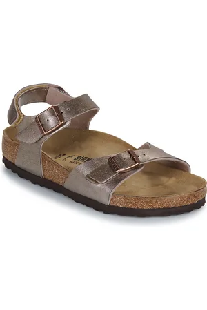 Birkenstock Sandali bambini Rio AS Kids BF Graceful Taupe