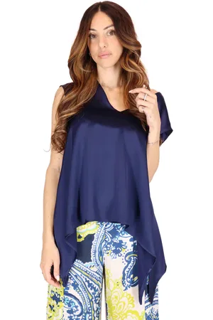 Maliparmi Top donna Silk in seta