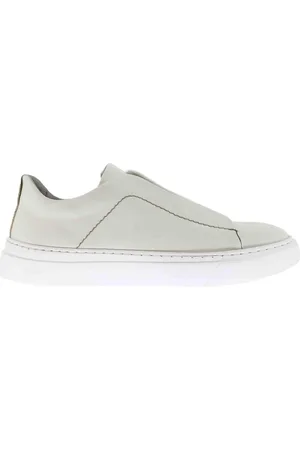 SPATARELLA Sneakers uomo in pelle off white