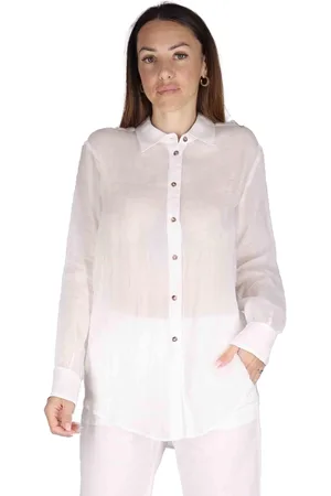 Maliparmi Camicie donna Light Ramè in rafia bianca