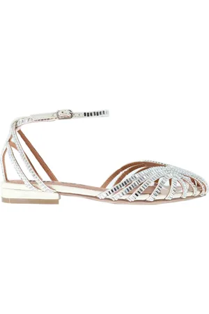 Bibi Lou Sandali donna Serabi in tessuto con strass e tacco basso