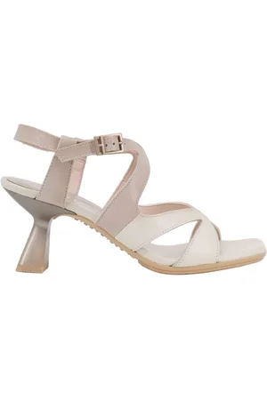 Hispanitas Sandali donna in pelle con tacco alto