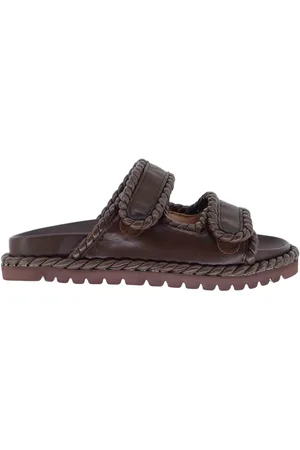 Bibi Lou Sandali flat donna Lama in pelle con fussbett