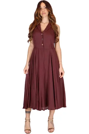Maliparmi Abiti donna Light Ramè in rafa bordeaux