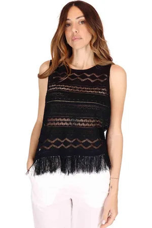 Maliparmi Top donna Confort Lace in ricamo