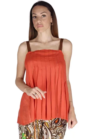 Maliparmi Top donna Light Ramè in rafia