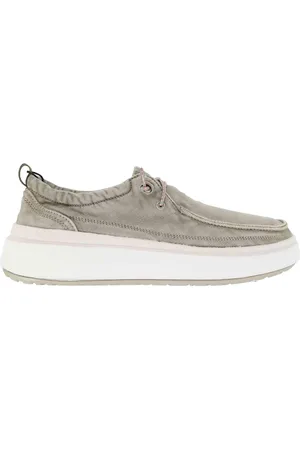 Jeep Sneakers donna in tessuto verde con suola leggera