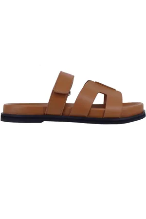 Bibi Lou Sandali donna Mindy in pelle cuoio con fussbett