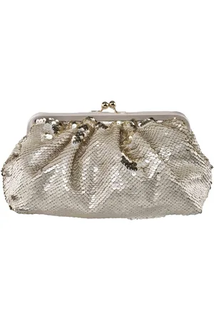 ANNA CECERE Borse donna in paillettes con catena