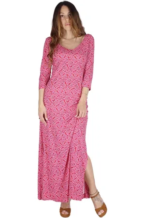 Maliparmi Abiti donna Summer Coral in jersey stampato