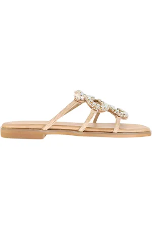 Exe´ By Tsakiris Mallas Sandali bassi donna in pelle con strass